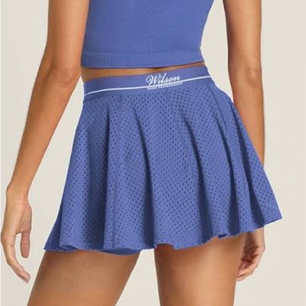 Wilson Winning Tennis Skirt Sun Kissed Blue - Picture 3 of 5